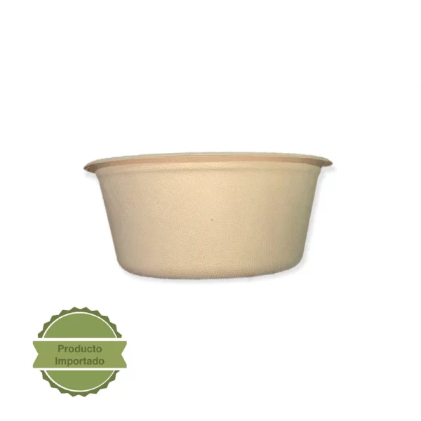 Bowl Bambú/Bagazo de caña 34 oz (1000 ml) con Tapa