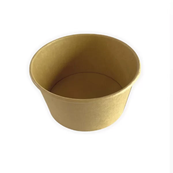 Bowl Kraft 34 oz (1000 ml) con tapa PET - Image 3