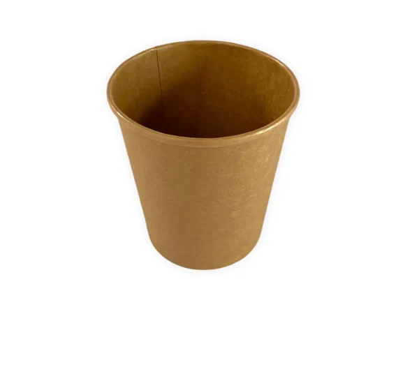 Sopero Kraft 26 oz (750 ml) con tapa Kraft - Imagen 3