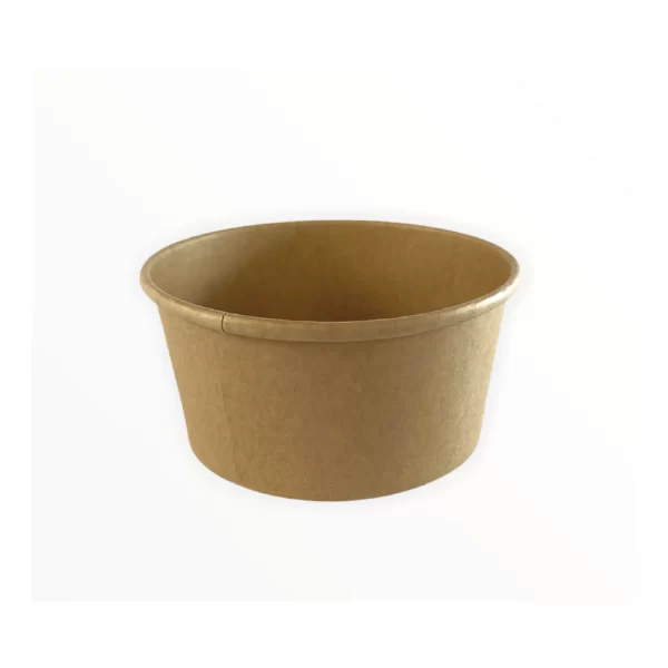 Bowl Kraft 44 oz (1300 ml) con Tapa PET - Image 2